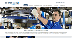 Desktop Screenshot of cooperparkgarage.com.au