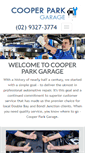 Mobile Screenshot of cooperparkgarage.com.au